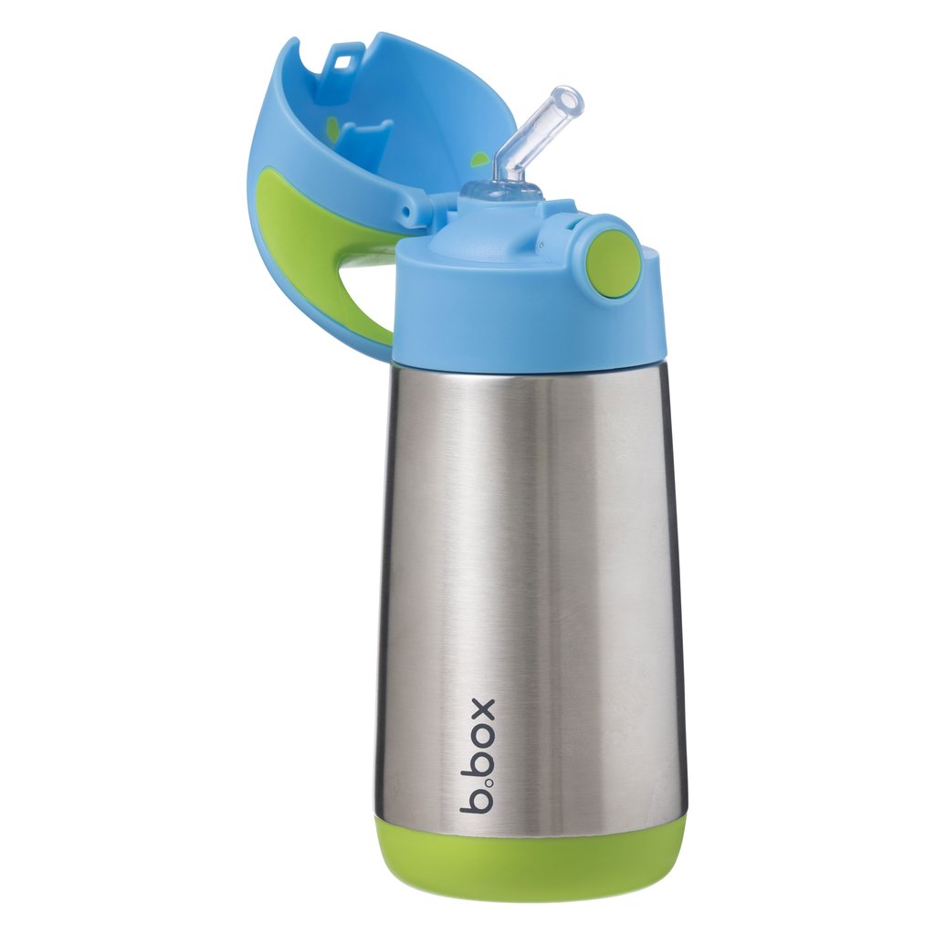 10oz Stainless Steel Baby Sippy Cup With Handle Double Layer Vacuum  Insulated Mug Kids Water Training Bottles