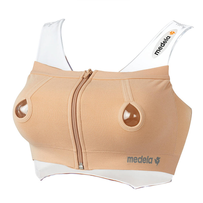 Medela Easy Expression Bustier In Nature – Bebeang Baby