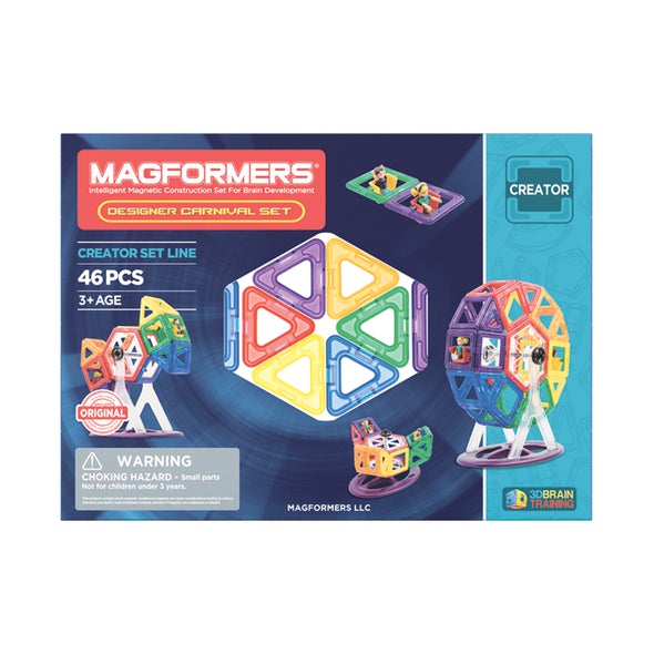 Magformers Designer Carnival 46Pc – Bebeang Baby