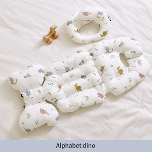 Bebenuvo Stroller Seat Pad-Alphabet Dino
