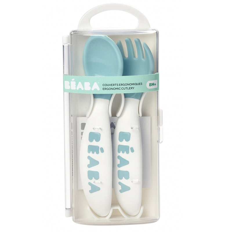 BEABA 2nd Stage Soft Cutlery Set 2pcs