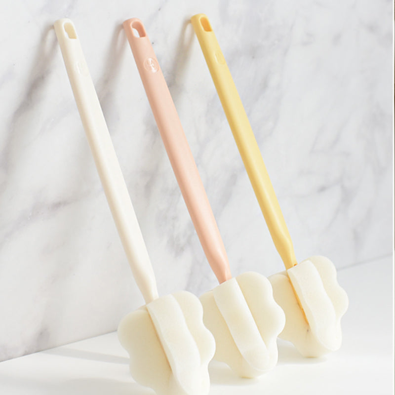 BABY & I Cream Sponge Bottle Brush 3P Set