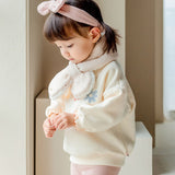 Floral Fleece Lined Baby Sweatshirt