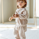 Kani Fleece-Lined Baby Top and Bottom