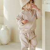 Kani Fleece-Lined Baby Top and Bottom