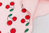 Kids Long sleeping vest - Cherry