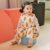 Kids Long sleeping vest - Carrot