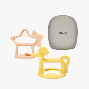 Moyuum Silicone Baby Teether Gift Pack