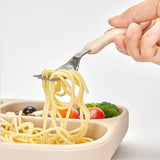 Moyuum Silicone Spoon & Fork Set + Case