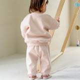 Rusa Fleece-Lined Baby Top and Bottom