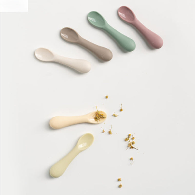 Silicone baby spoon discount