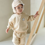 Timi Fleece-Lined Baby Top and Bottom