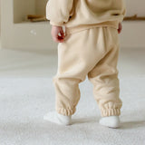 Timi Fleece-Lined Baby Top and Bottom