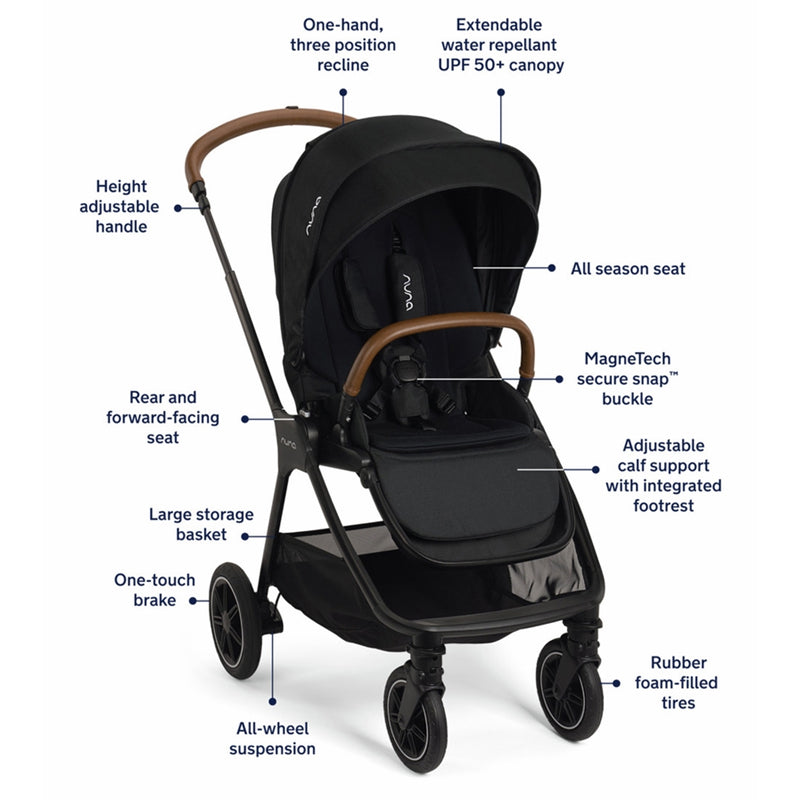 how to open nuna tavo next stroller Nuna TRIV Next Stroller – Bebeang Baby