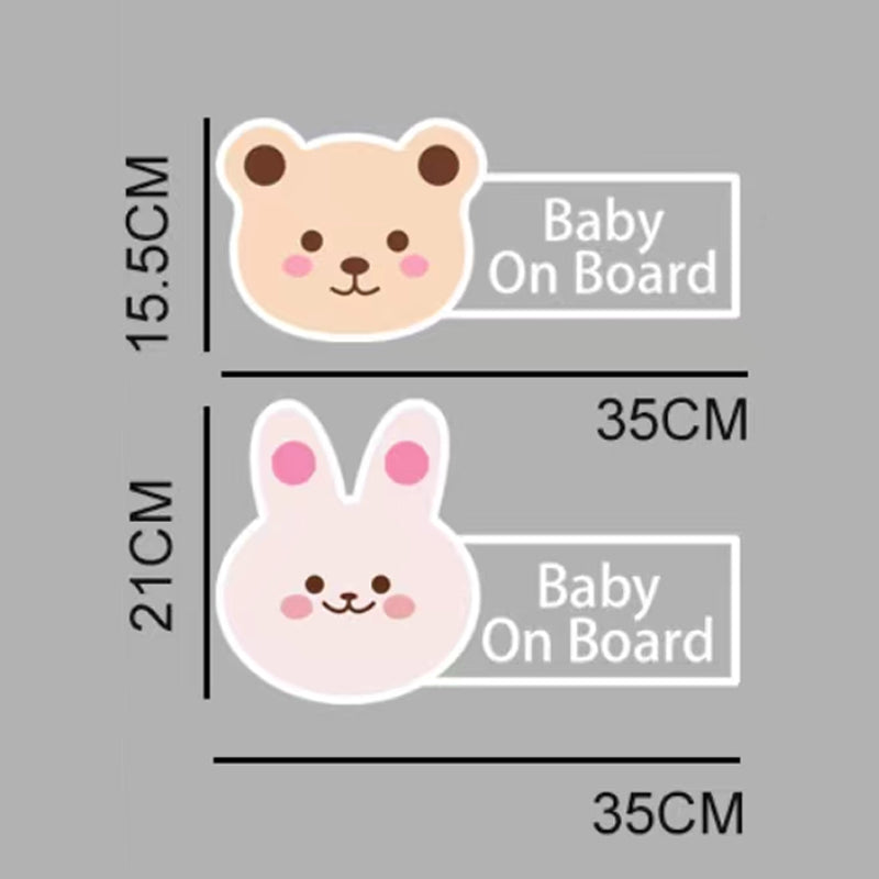 Baby On Board Carton Sticker