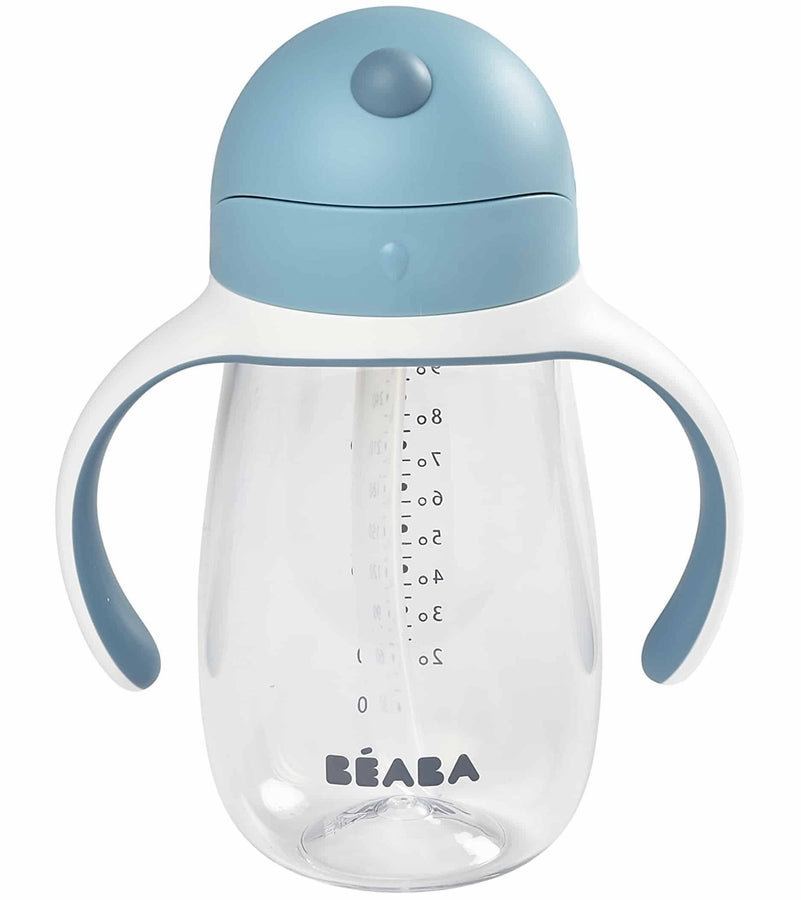 Beaba - Stainless Steel Kids Water Bottle, Rain