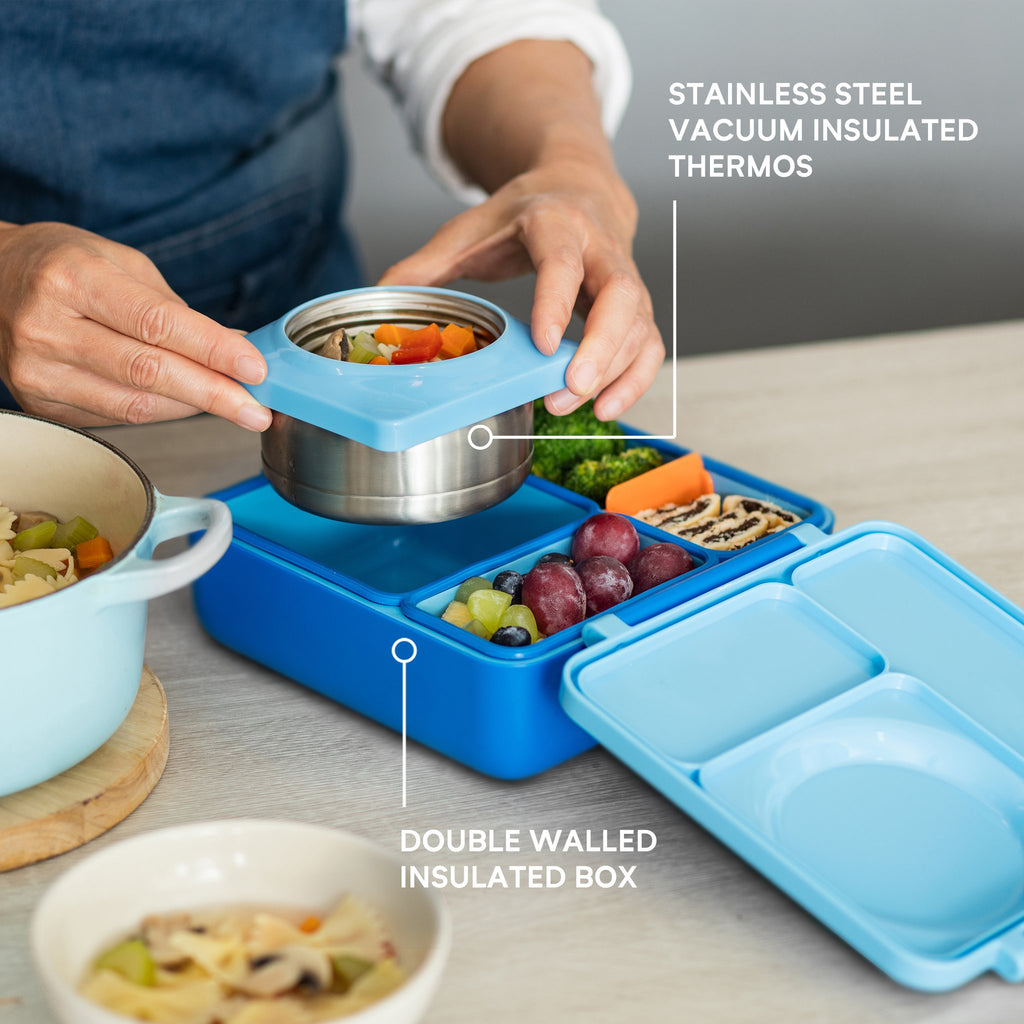 This is how OmieBox keeps your food hot AND cold.