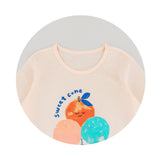 Summer Short Shirt Pajamas Set - Corn
