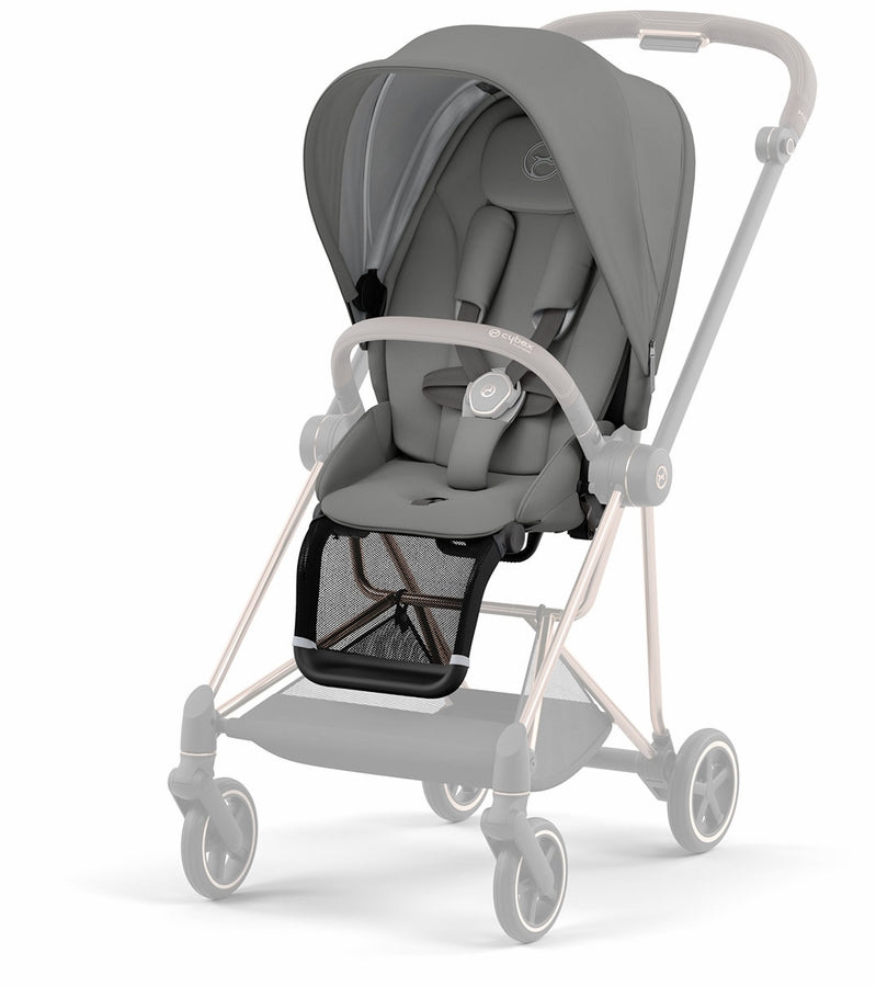 cybex MIOS PLATINUM グレー Cybex Platinum Mios Stroller Chrome/Black Frame Manhattan