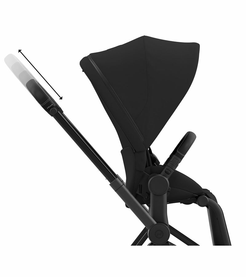 cybex matt black priam Cybex Priam 4 Complete Stroller – Bebeang Baby