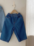 Soft wide Denim Pants