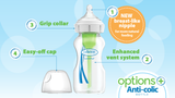 Dr. Brown's Options+ Wide-Neck Baby Bottle 5oz-3 pack