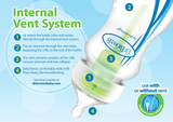 Dr. Brown's Options+ Wide-Neck Baby Bottle 5oz-3 pack