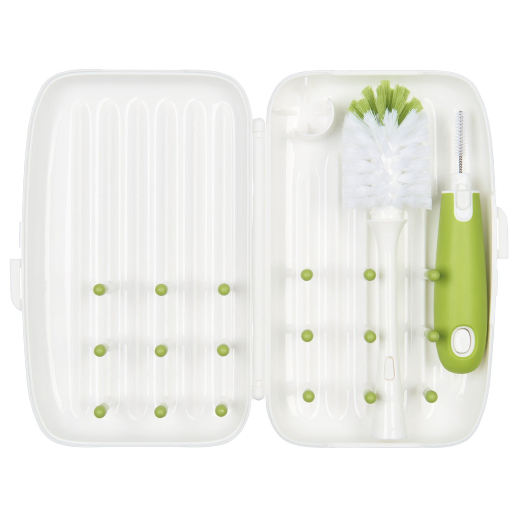 Hestier Baby Bottle Drying Rack with Bottle Cleaning Brush Set