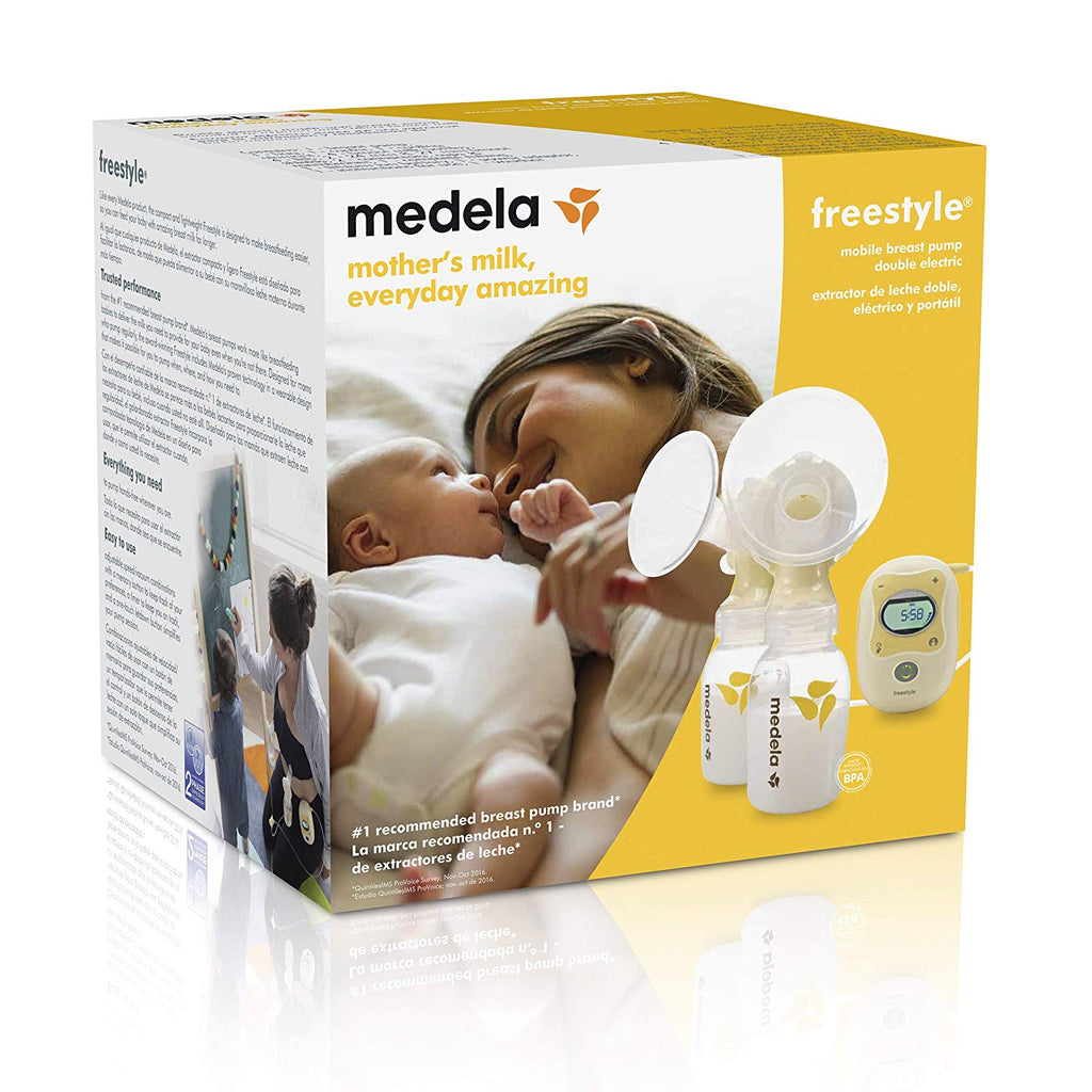 Medela Freestyle Hands-Free Dual Double Electric Cordless Breast Milk Pump  Baby