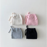 Kids wide knit pants