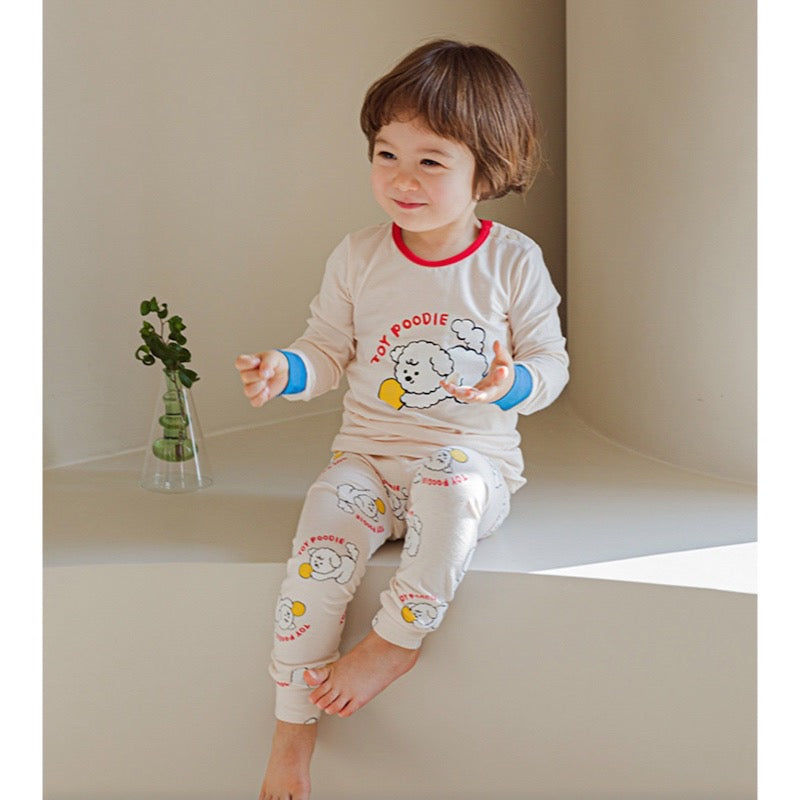 Single Spandex Fabric Pajama set-Poodie