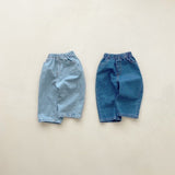 Soft wide Denim Pants