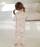 Single Spandex Fabric Pajamas set-Blossom