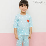 Summer Short Shirt Pajamas Set - Heartpoint Peach