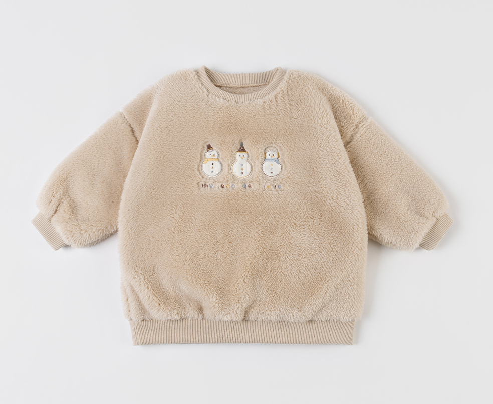 Mabell Fleece Lined Baby Sweatshirt