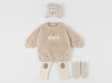 Mabell Fleece Lined Baby Sweatshirt