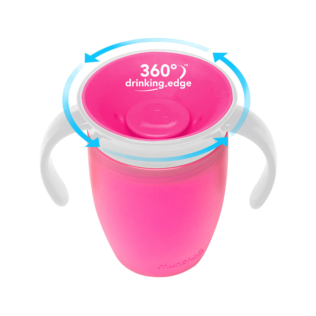 Munchkin Miracle 360° Trainer Cup 7oz – Bebeang Baby