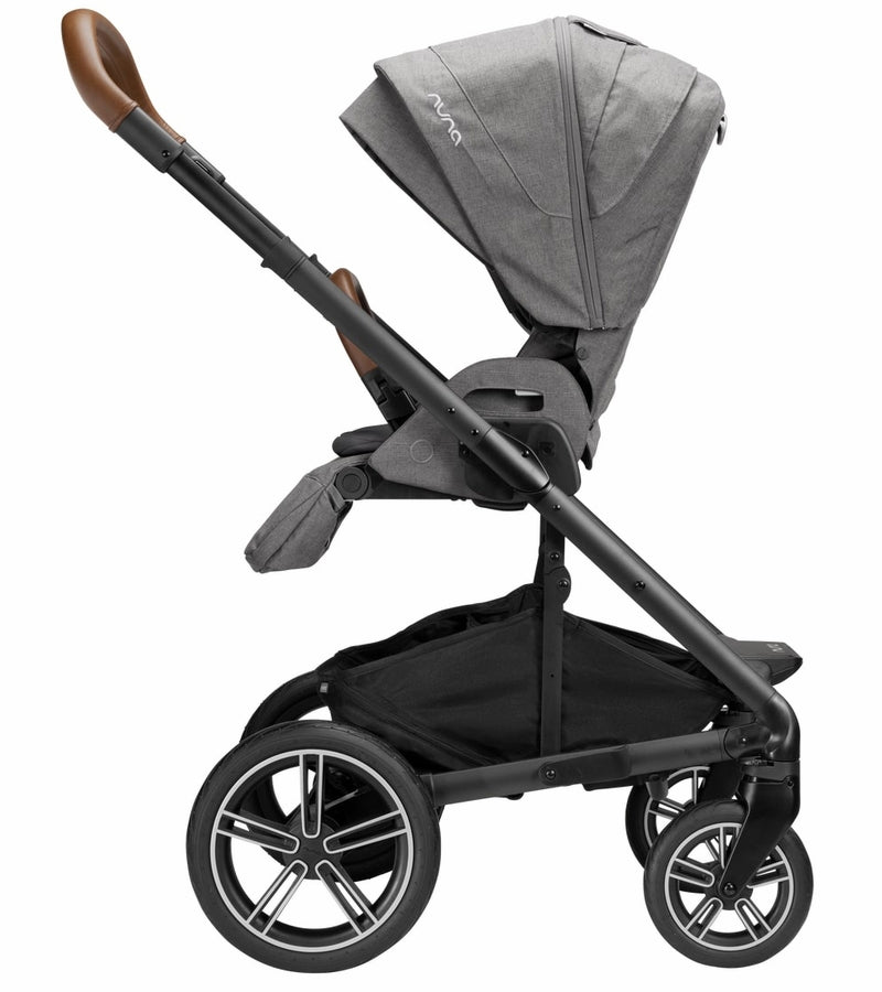 nuna mixx next stroller with mag buckle - caviar Nuna Mixx Next Stroller With Magnetic Buckle – Bebeang Baby
