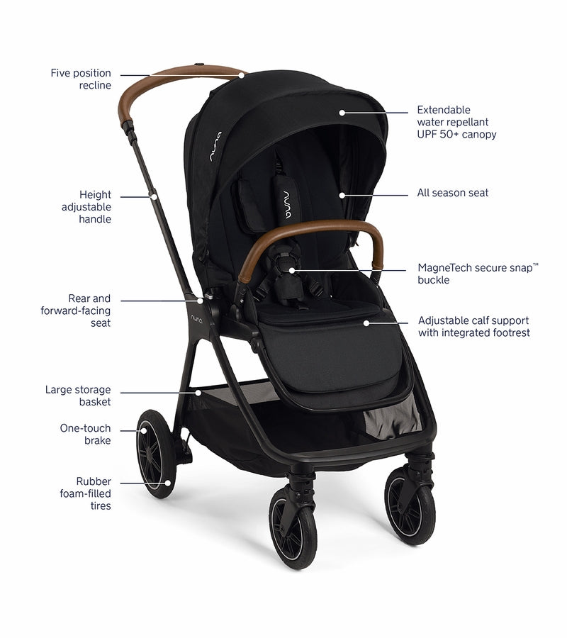 forward facing travel stroller Nuna TRIV next + PIPA urbn Travel System – Bebeang Baby
