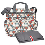 Skip Hop Duo Signature Diaper Bag - Triangles
