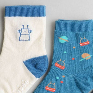 Kids Cotton Crew Socks Set-Tamsa