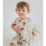 Summer Short Shirt Pajamas Set - Tree