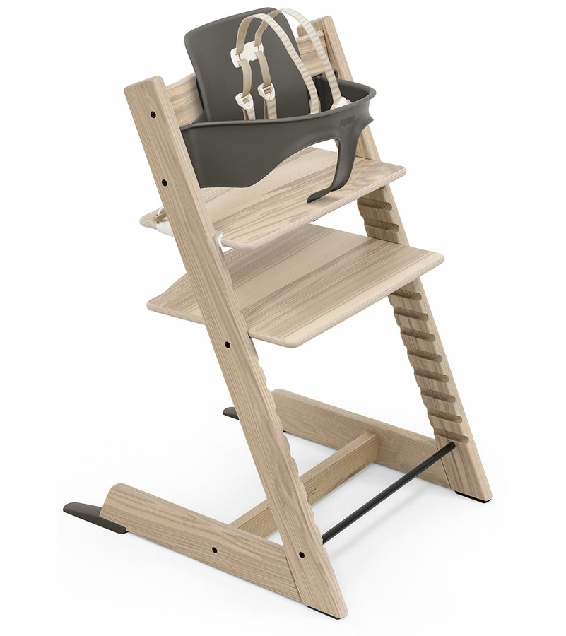 Stokke Tripp Trapp High Chair With Baby Set - 50th Anniversary Ash Natural