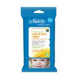 Dr. Brown's 30-Pack Nose and Face Wipes