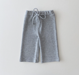 Kids wide knit pants