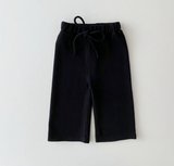Kids wide knit pants