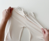 Kids wide knit pants